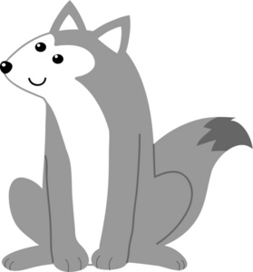 acclaim clipart: a wolf