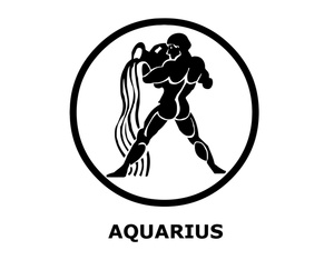 aquarius symbol  signs of the zodiac