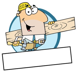 acclaim clipart: carpenter at work