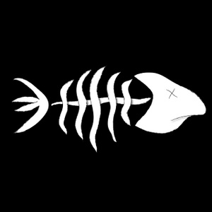 acclaim clipart: fish bones