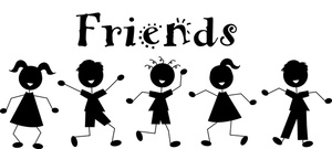 acclaim clipart: friends having fun together  boys and girls laughing and smiling