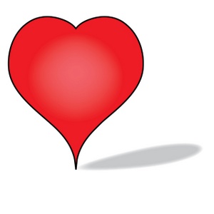 acclaim clipart: red heart